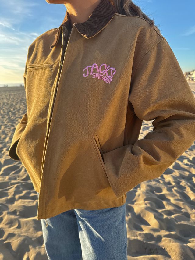 Paradise Embroidered Jacket - Khaki