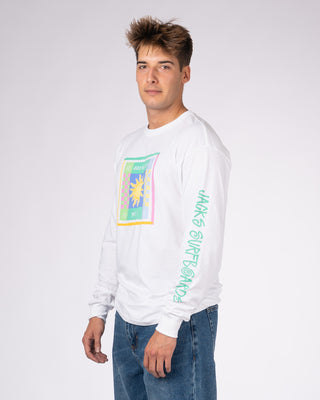 Pastel Solstice L/S Tee - White