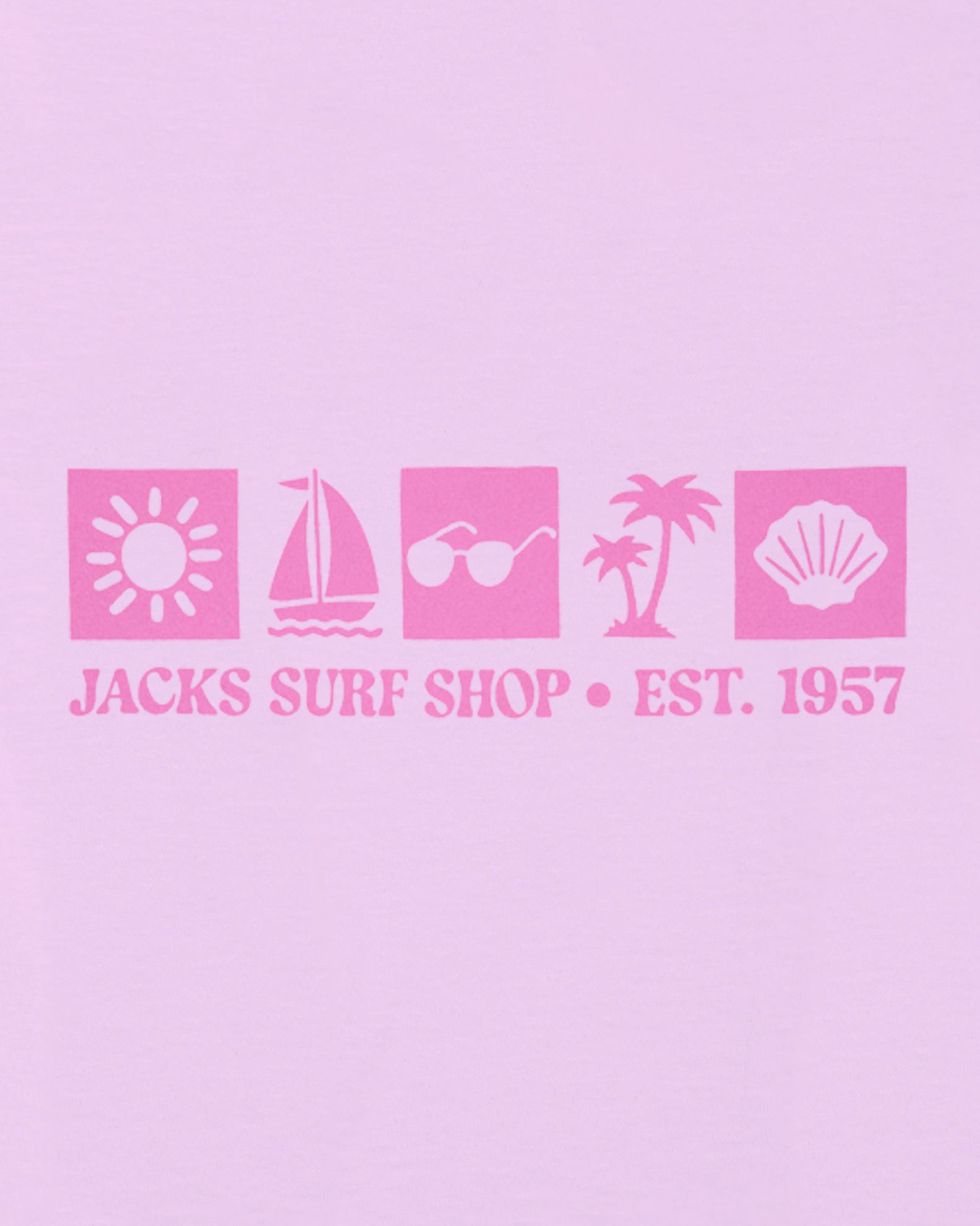 Girls (2-7) Patch Party S/S Tee - Light Pink