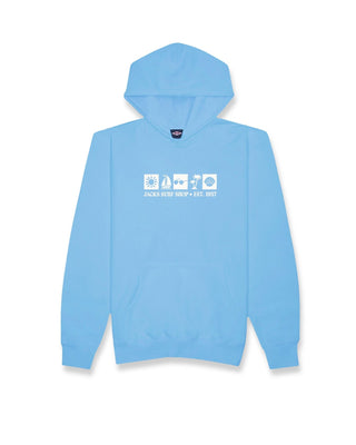 Girl's Patch Party Pullover Hoodie