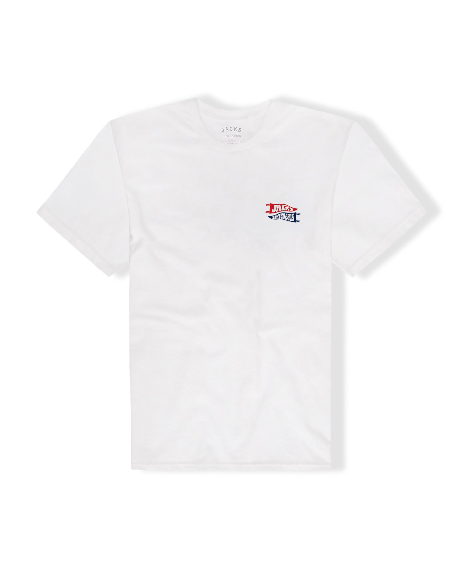 Jack's Surfboards Men's Pennant 4th Short Sleeve T-Shirt