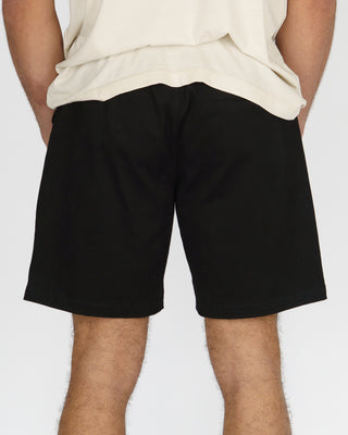 Perry 18.5" Twill Volley Short - Black