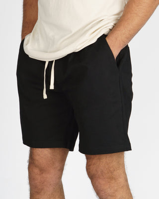 Perry 18.5" Twill Volley Short - Black