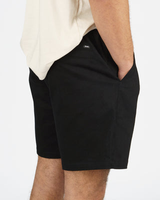 Perry 18.5" Twill Volley Short - Black