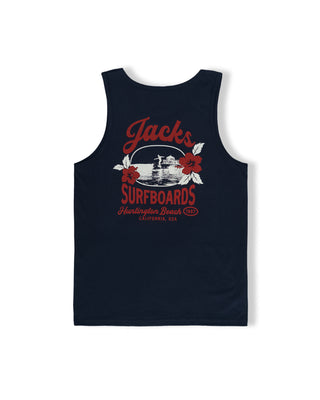 Pier Tip Toe Tank Top - Navy