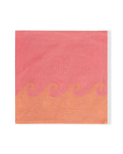Wave Breeze Pillow Case - Pink/Orange