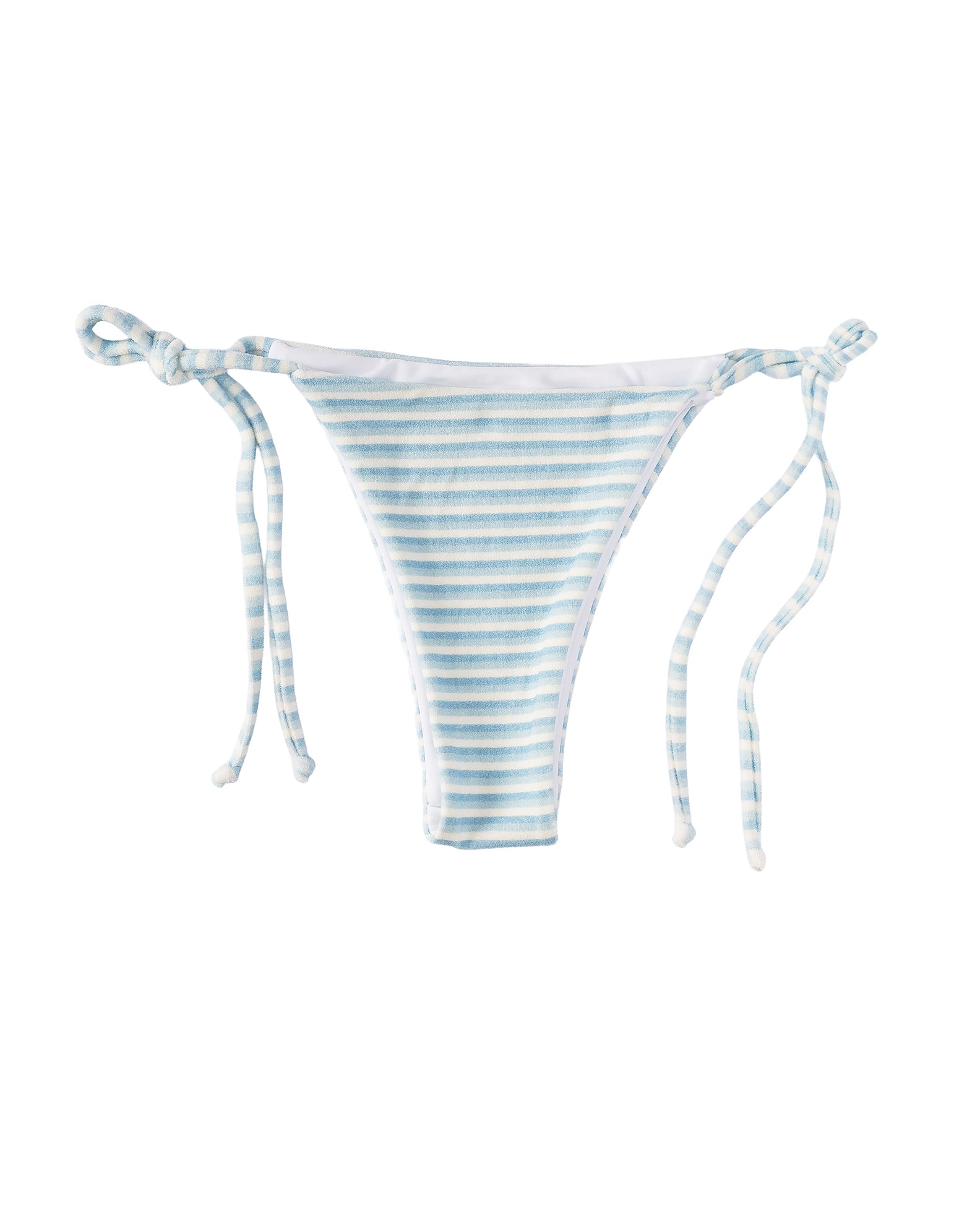 Danielle Brown Piper Swim Bottoms - Blue Raz Stripe