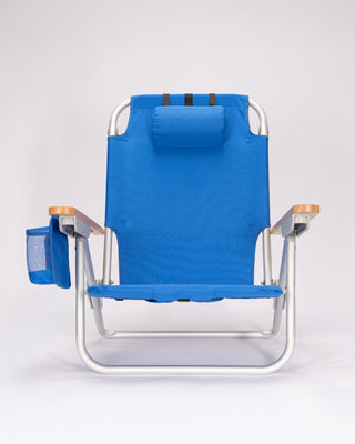 Pisolino Beach Backpack Chair - Bright Blue