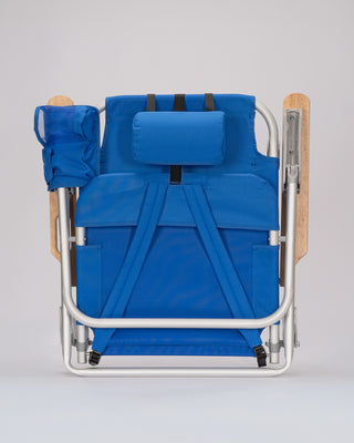 Pisolino Beach Backpack Chair - Bright Blue