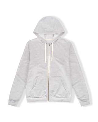 Piven Zip-up Hoodie - Heather Gray