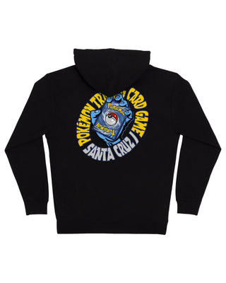 Pokémon TCG Hand Zip Hooded Heavyweight Sweatshirt - Black