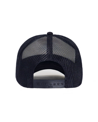 Police Badge Hat - Navy/White