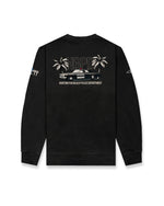 Police Palms Pigment Crewneck - Black