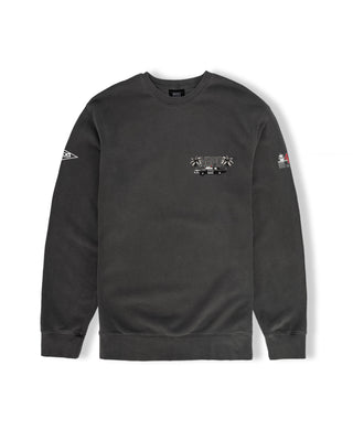 HBPD Police Palms Pigment Crewneck - Pigment Black