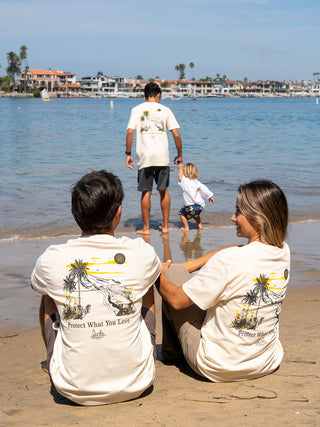 Jack's Surfboards Protect What You Love S/S T-Shirt - Ivory