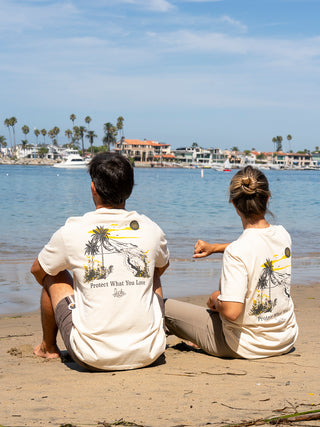 Jack's Surfboards Protect What You Love S/S T-Shirt - Ivory