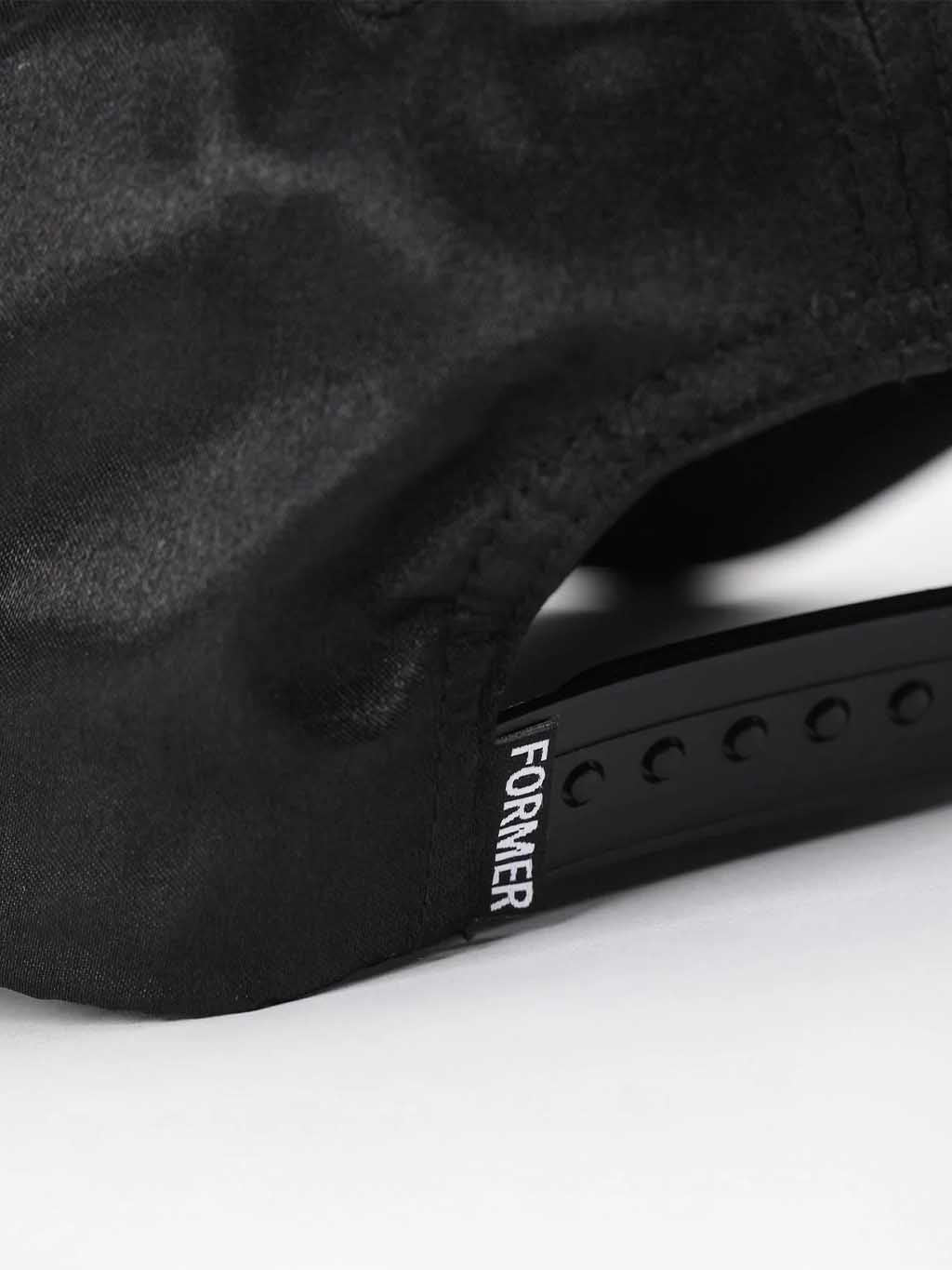 Former Men's Puncture Satin Leather Cap