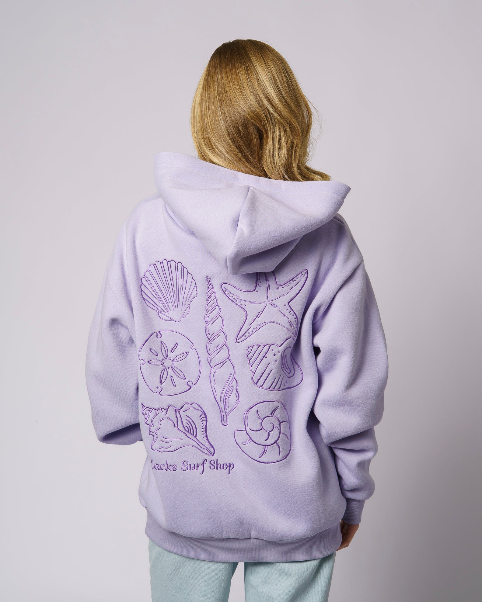 Treasure Embroidered Pullover Hoodie