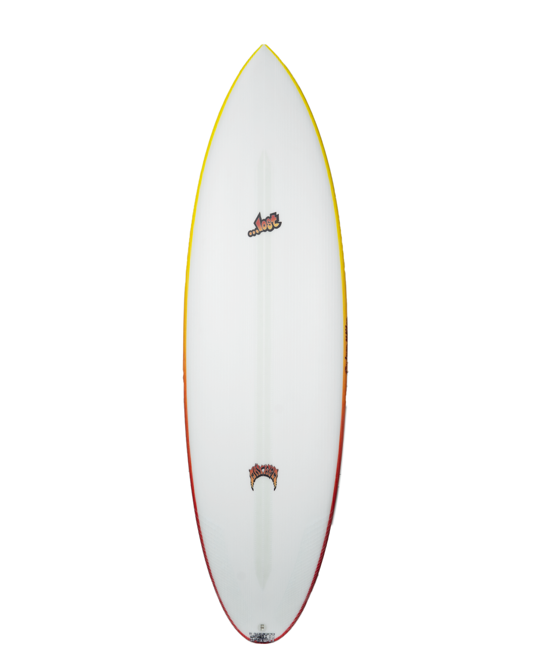 Lost Lightspeed Tech Quiver Killer '25 (Red/Yellow Rails) Surfboard