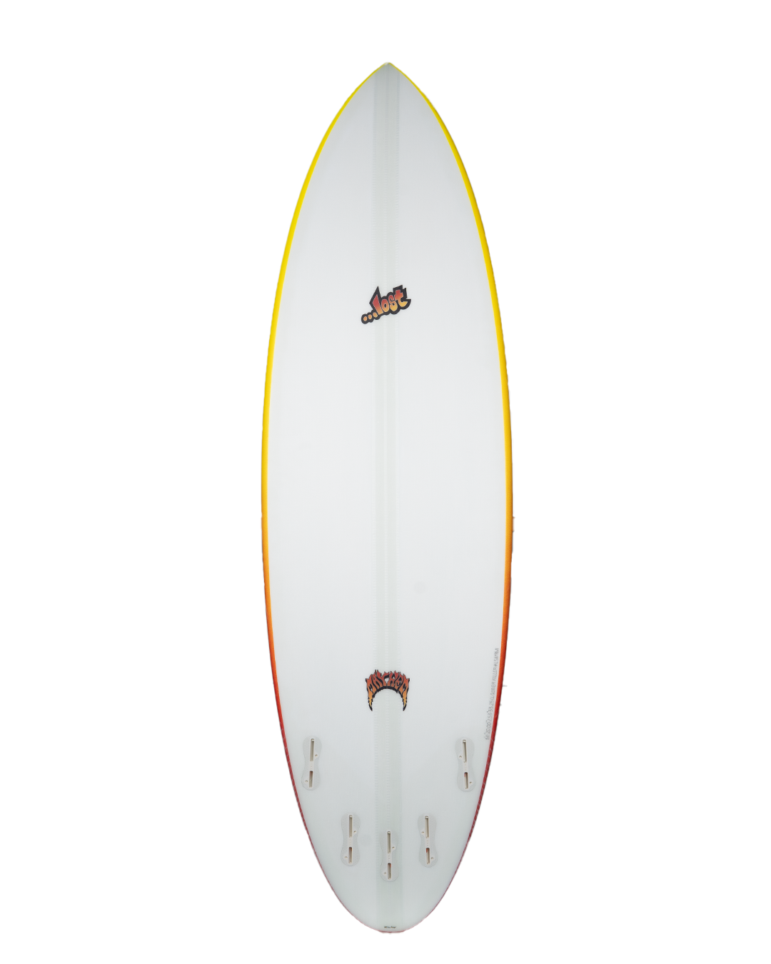 Lost Lightspeed Tech Quiver Killer '25 (Red/Yellow Rails) Surfboard