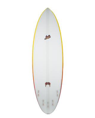 Lost Lightspeed Tech Quiver Killer '25 (Red/Yellow Rails) Surfboard