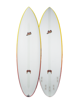 Lost Lightspeed Tech Quiver Killer '25 (Red/Yellow Rails) Surfboard
