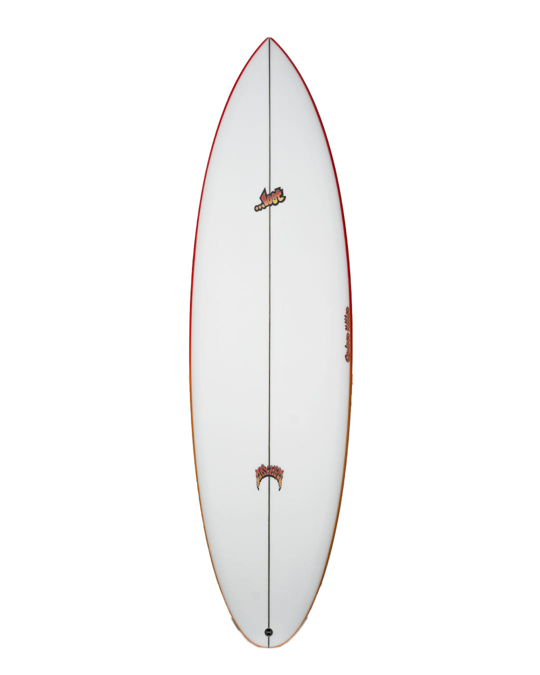 Lost Quiver Killer '25 Surfboard- Red/Orange Rails