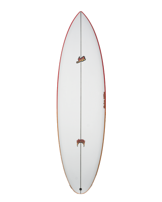 Lost Quiver Killer '25 Surfboard- Red/Orange Rails