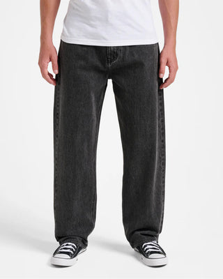Quiksilver Baggy Denim Pants - Black Wash