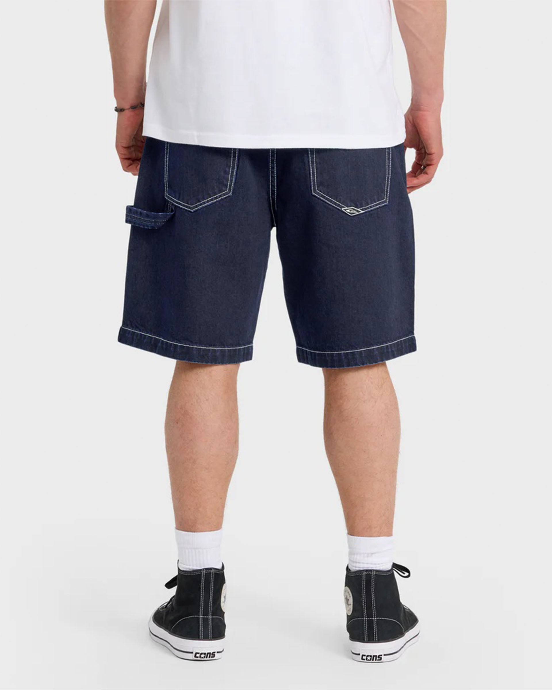 Mercury Carpenter Denim Shorts - Indigo Rinse