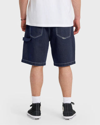 Mercury Carpenter Denim Shorts - Indigo Rinse