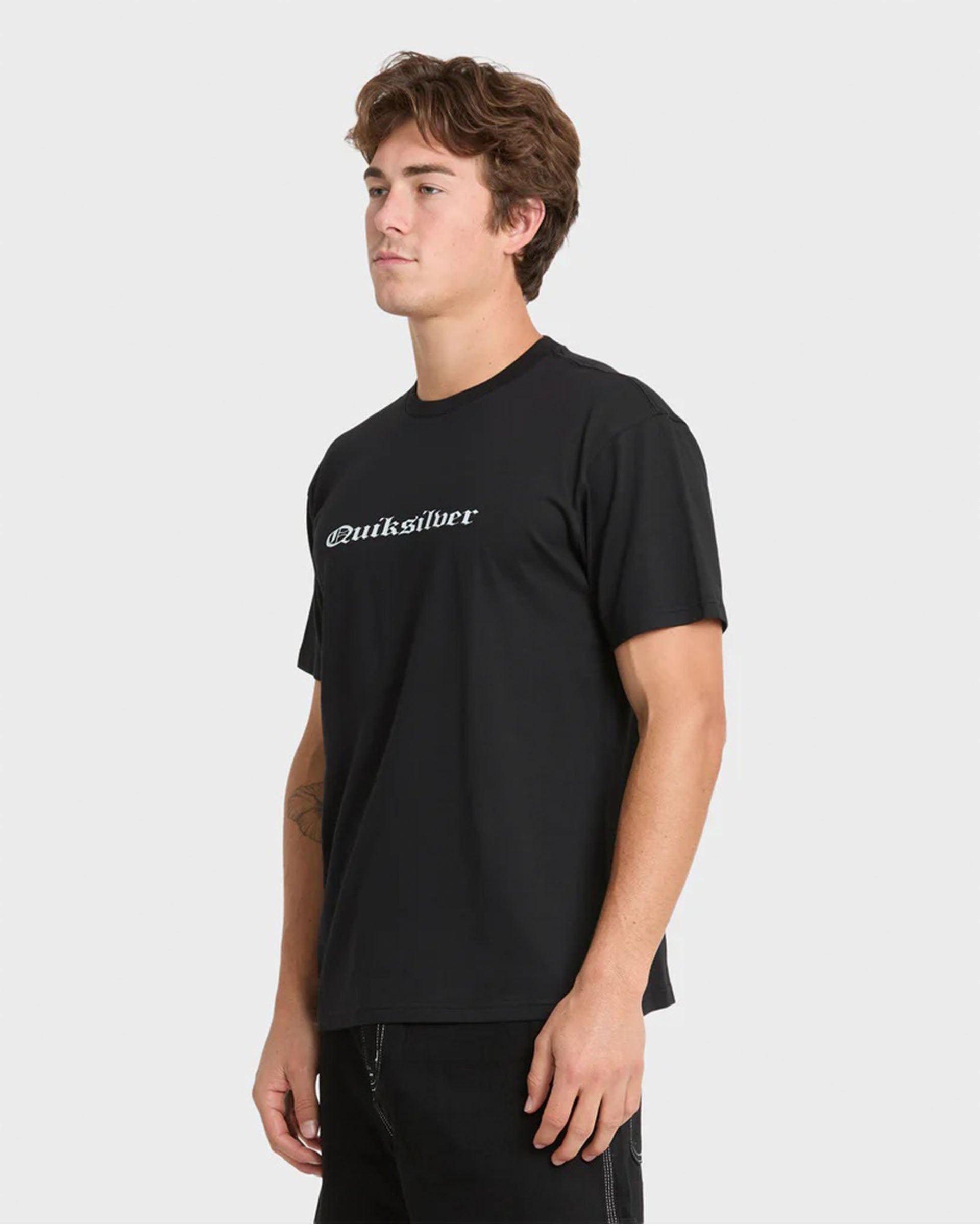 Quiksilver Chrome English S/S T-Shirt - Black
