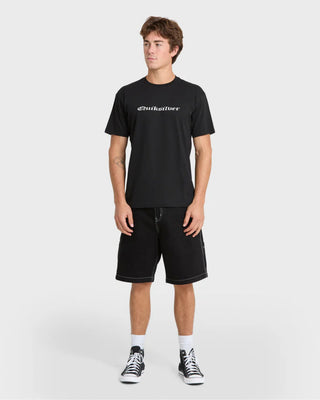 Quiksilver Chrome English S/S T-Shirt - Black