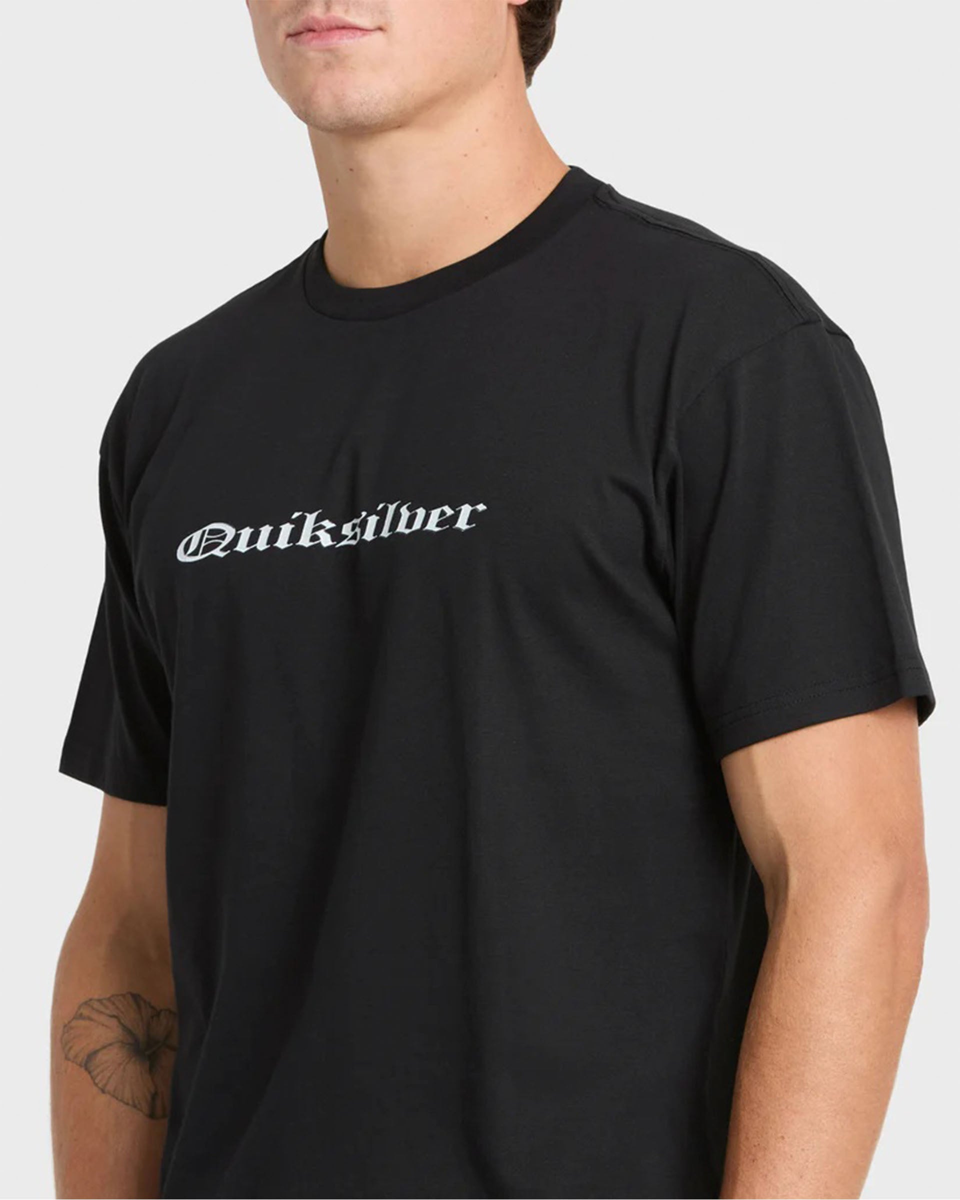 Quiksilver Chrome English S/S T-Shirt - Black