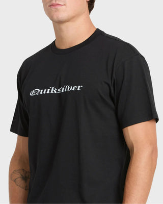 Quiksilver Chrome English S/S T-Shirt - Black