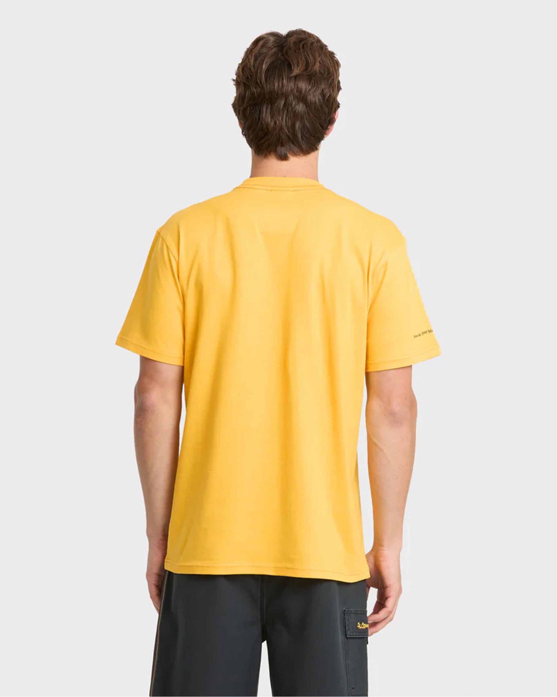 Quiksilver Pacifico Coastal Paradise Short Sleeve T-Shirt - Sunshine