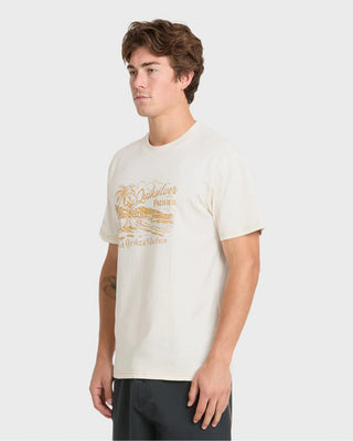 Quiksilver Pacifico Coastal Paradise Short Sleeve T-Shirt - Tofu