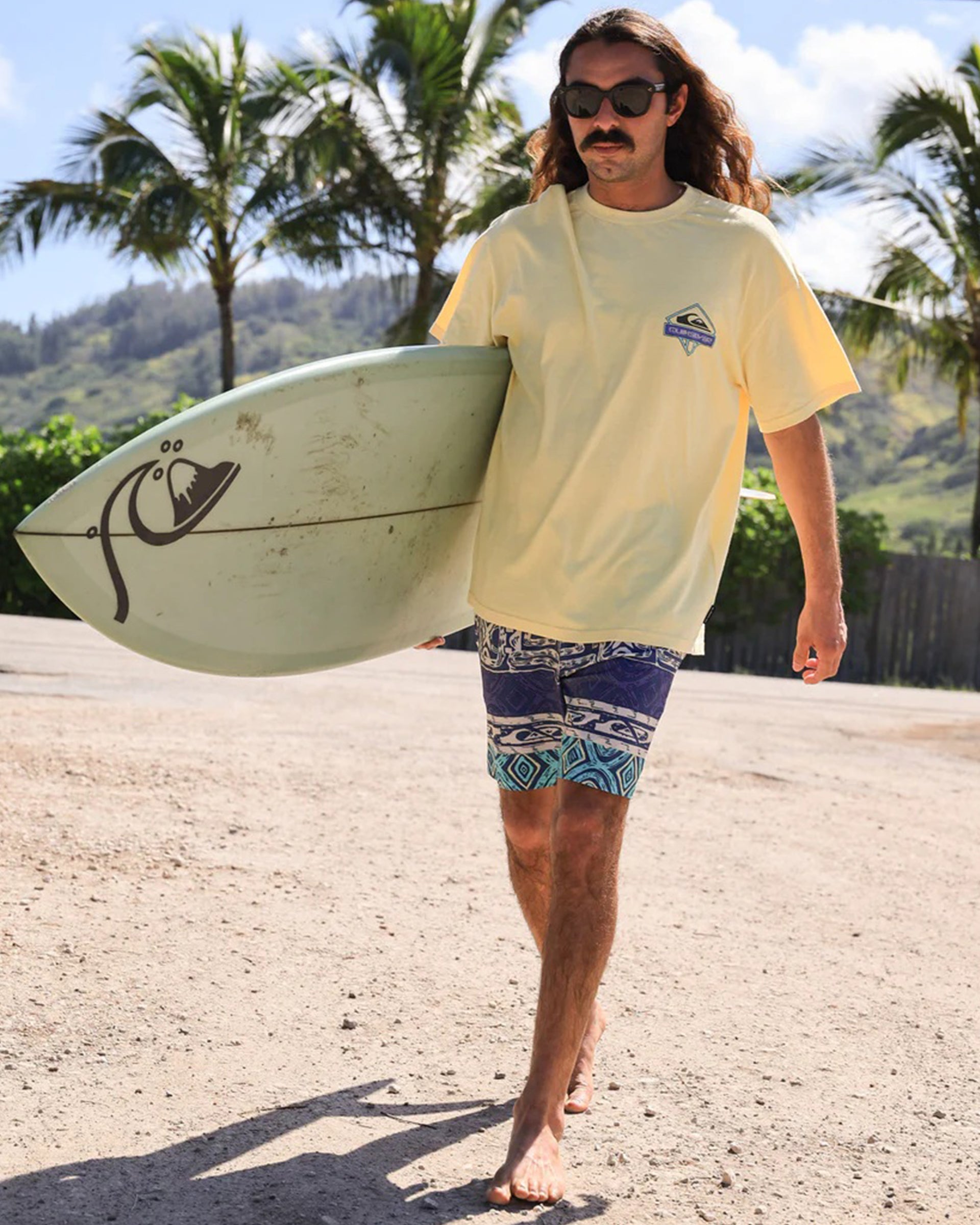 Crystal Jet S/S T-Shirt - Pale Yellow – Jack's Surfboards