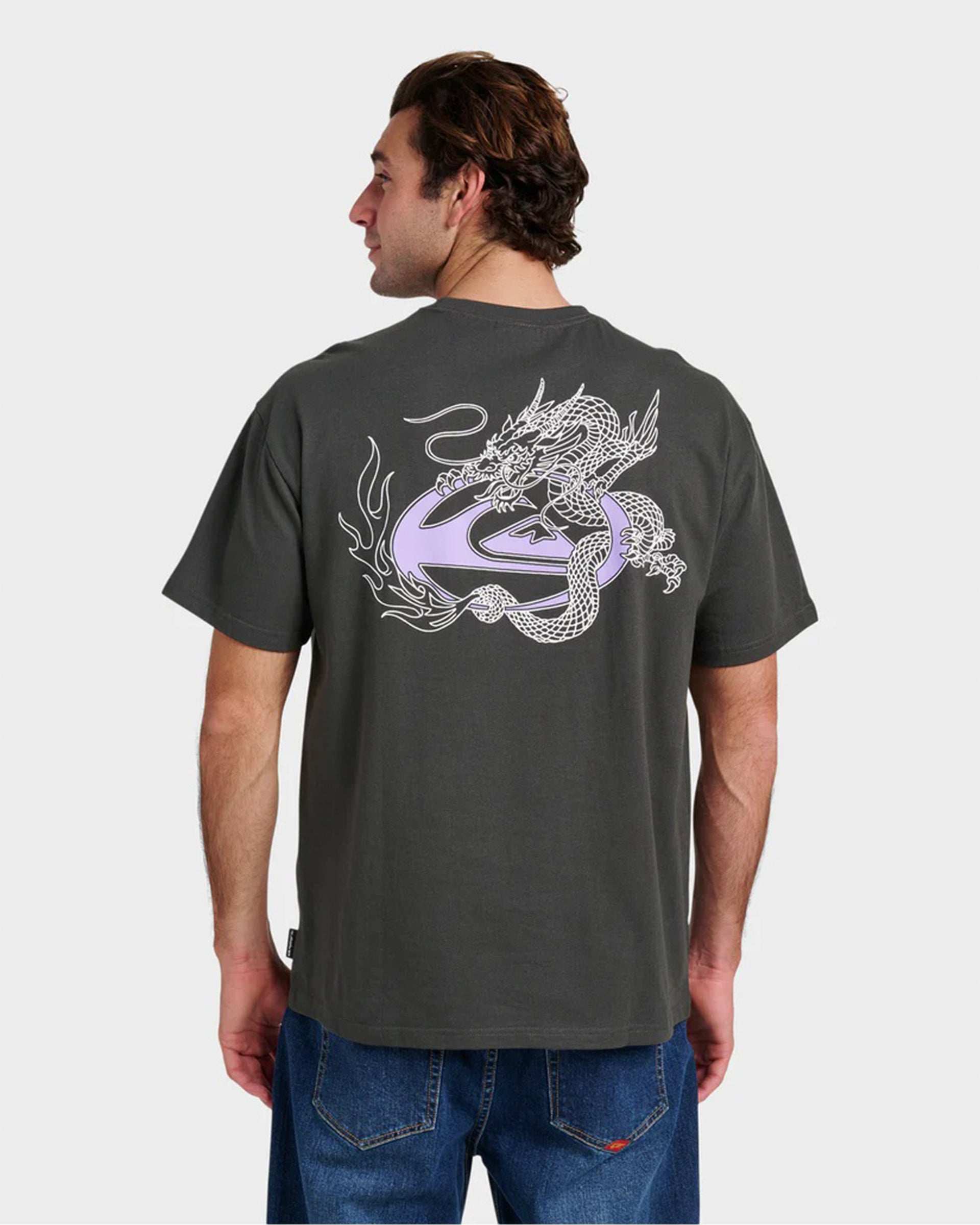 メンズウェア dragon_whistle_ Dragon Master Heavy Weight S/S T-Shirt - Phantom – Jack's Surfboards