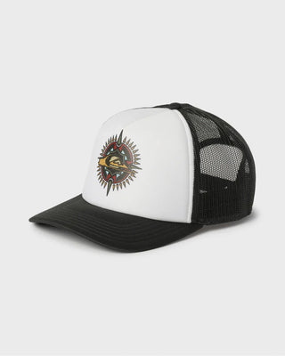 Quiksilver Full Moon Trucker Hat - White