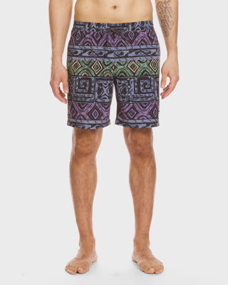 Quiksilver Global Heat 18" Swim Trunks - Sunset Purple
