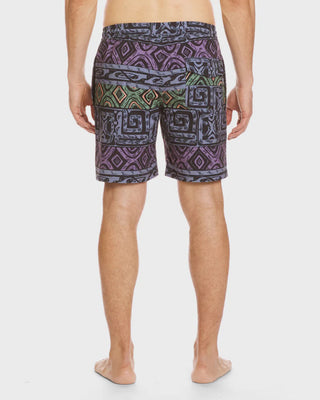 Quiksilver Global Heat 18" Swim Trunks - Sunset Purple