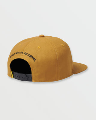 Quiksilver x Pacifico Golden Sand Snapback Hat - Gold