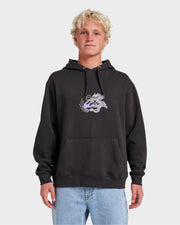 Quiksilver Graphic Pullover Hoodie - Phantom