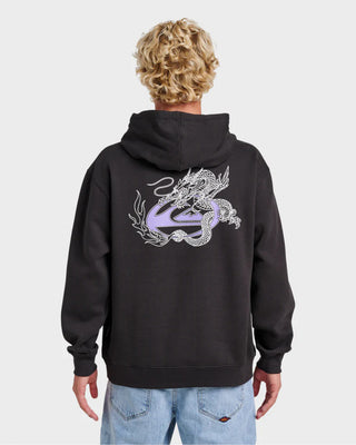 Quiksilver Graphic Pullover Hoodie - Phantom