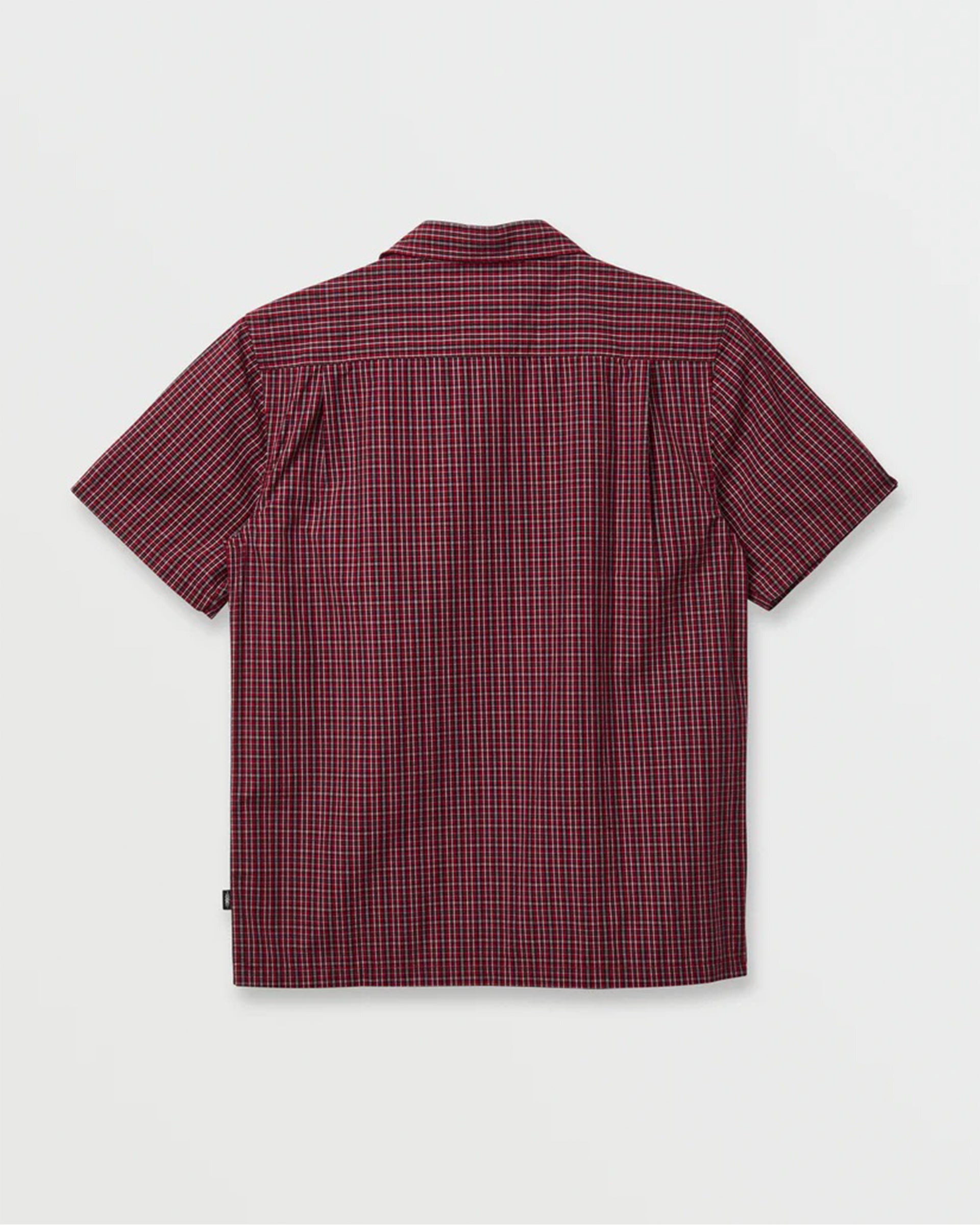 Quiksilver Liquid Metal Short Sleeve Shirt - Biking Red
