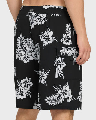 Quiksilver Mercury Floral 21" Boardshorts - Black