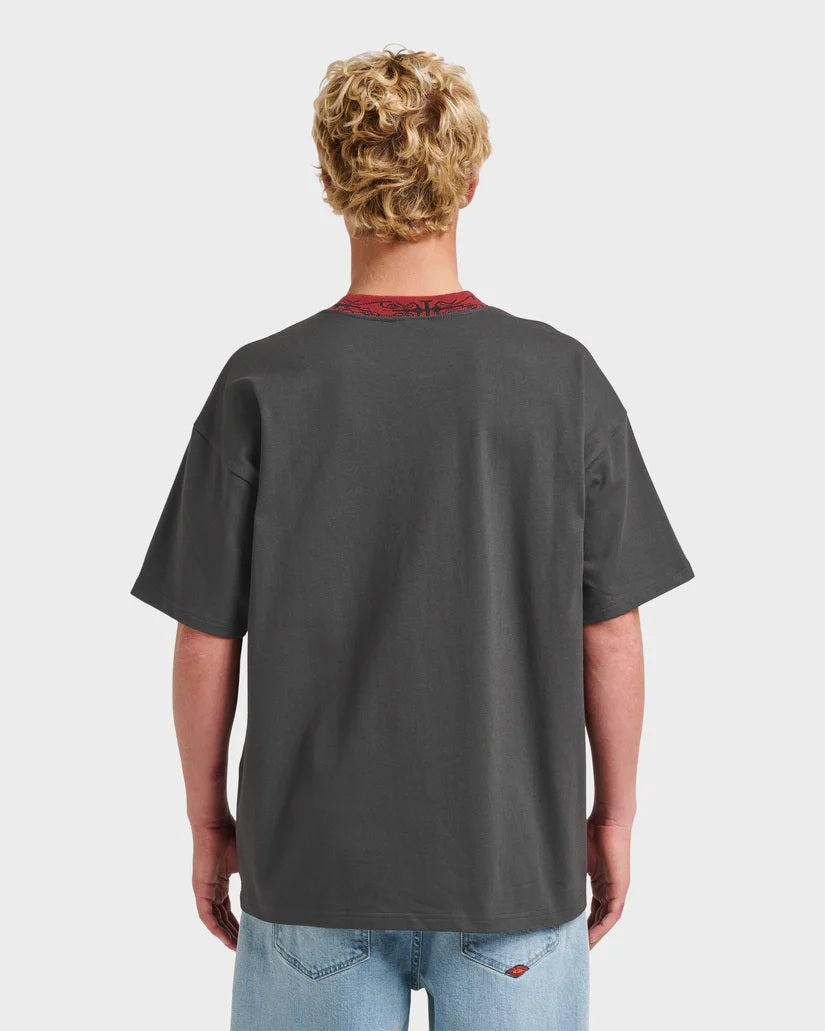 Quiksilver Mercury Ringer Short Sleeve T-Shirt - Phantom