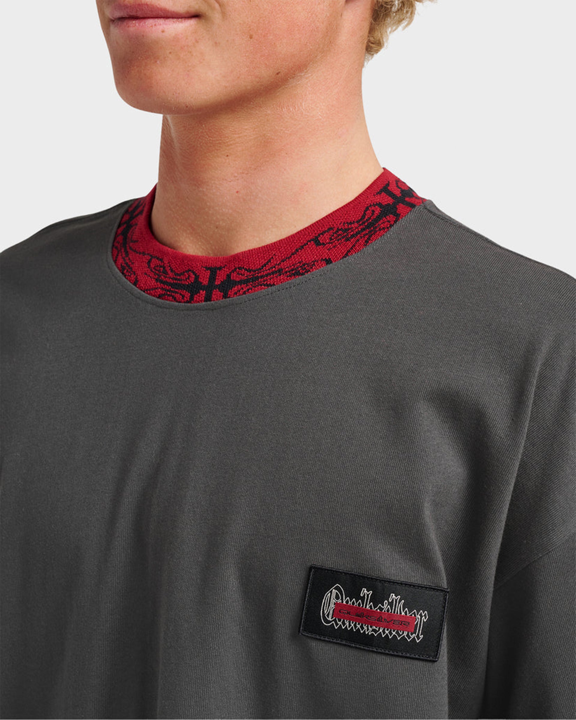 Quiksilver Mercury Ringer Short Sleeve T-Shirt - Phantom