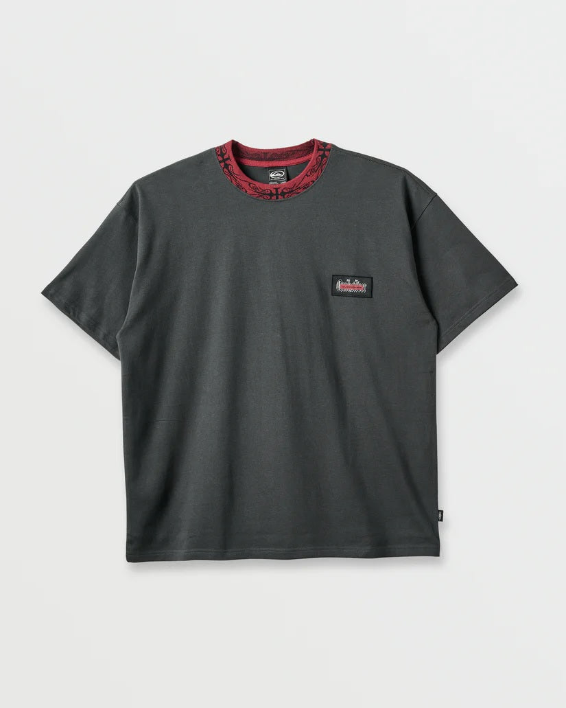 Quiksilver Mercury Ringer Short Sleeve T-Shirt - Phantom